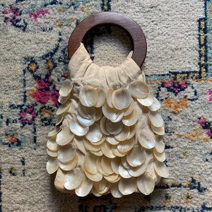White Seashell Purse